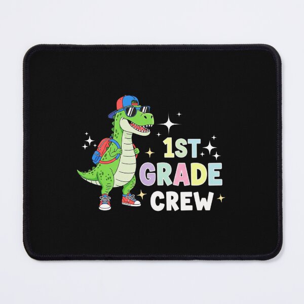 Item preview, First Day Of School Dinosaur Crew Team 1st Grade Back To School First Grade Tee First Day Of School Teacher designed and sold by MotivaChic.