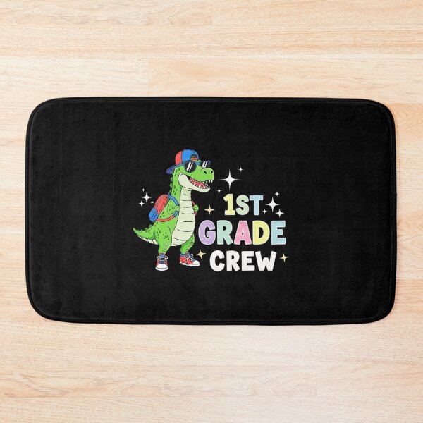 Item preview, First Day Of School Dinosaur Crew Team 1st Grade Back To School  First Grade Tee First Day Of School Teacher designed and sold by MotivaChic.