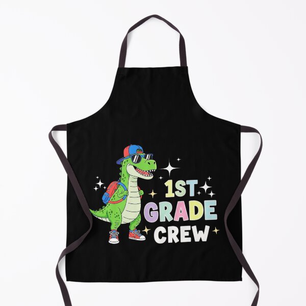 Item preview, First Day Of School Dinosaur Crew Team 1st Grade Back To School First Grade Tee First Day Of School Teacher designed and sold by MotivaChic.