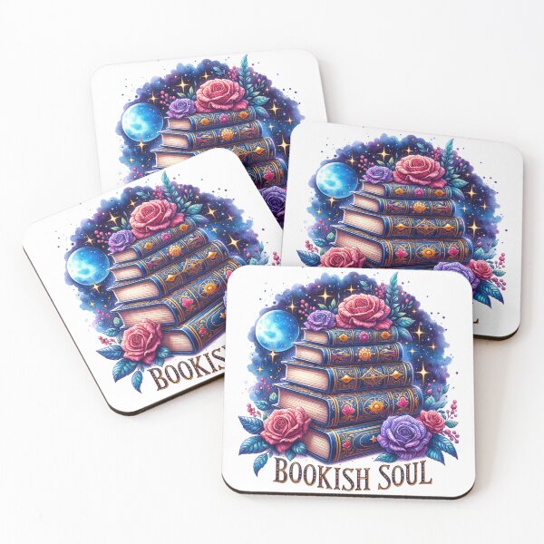 Item preview, Bookish Soul – Spicy Reader Aesthetic Moon Design designed and sold by Bearbones81.