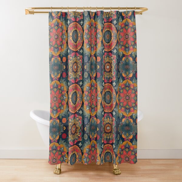 Artikelvorschau, Boho-Blumen-Mandala-Muster entworfen und verkauft von FASA's ART.