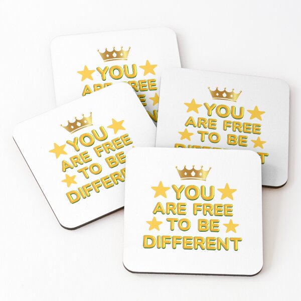 Item preview, YOU ARE FREE TO BE DIFFRENT designed and sold by Pawprintgallary.