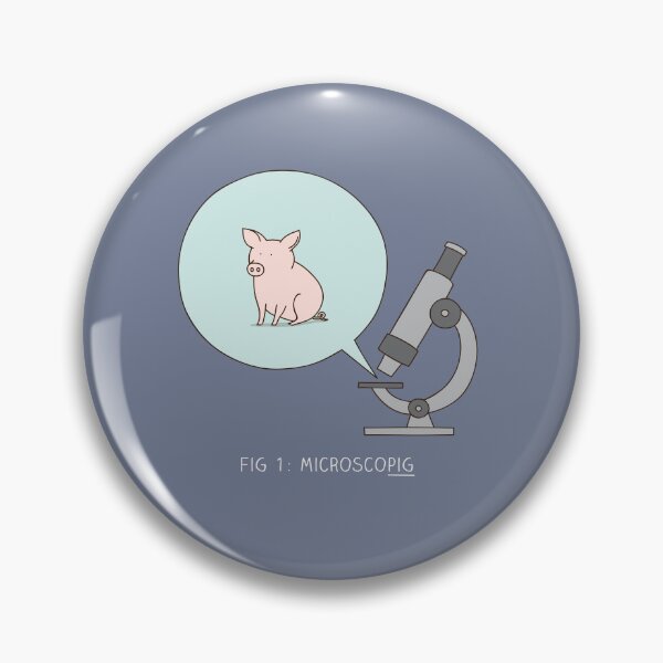 Item preview, Microscopig designed and sold by Milkyprint.