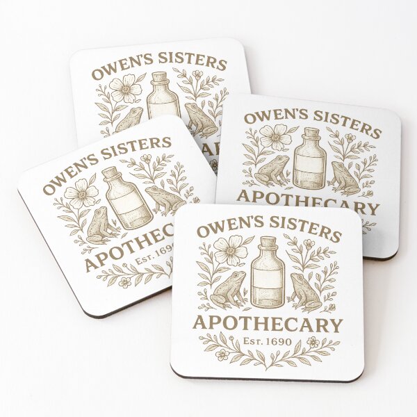Item preview, Owen's Sister Apothecary Cute Halloween Cottage Core designed and sold by creepytoesart.