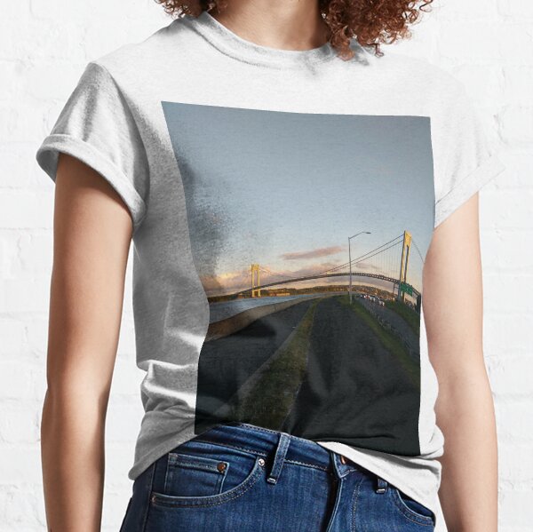 Verrazano Narrows Bridge, #VerrazaNarrowsBridge, #Verrazano #Narrows #Bridge Classic T-Shirt