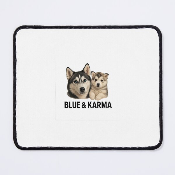 Item preview, Blue & Karma – Husky Love Logo designed and sold by Bluekarmaart.