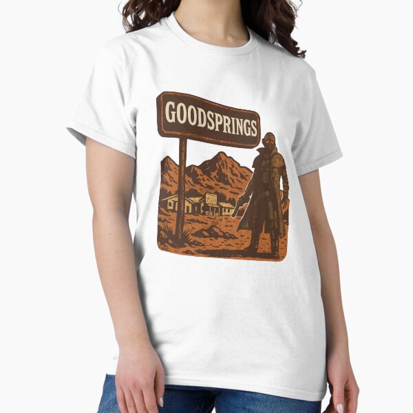 Vista previa del artículo con la obra «Fallout New Vegas Goodsprings», diseñado y vendido por ChunkByChunk.