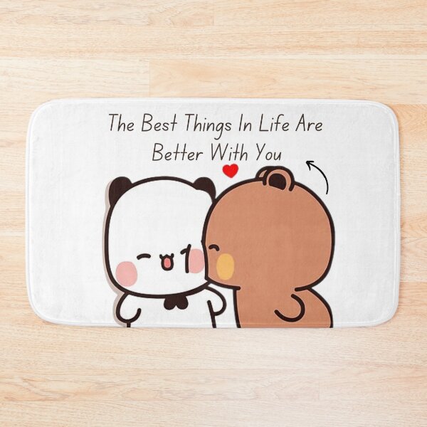 Item preview, The Best Things In Life Are Better With You Bubu Dudu Panda And Brownie Bear Couple 2024 designed and sold by OceanLiveArts.