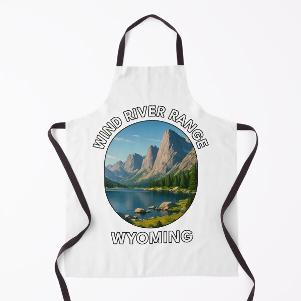 Item preview, Wind River Range Wyoming – Mountain Landscape Travel Poster designed and sold by inkNext.