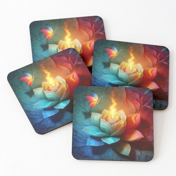 Item preview, Flower and Flame, Ai Generated Art  designed and sold by ACC .