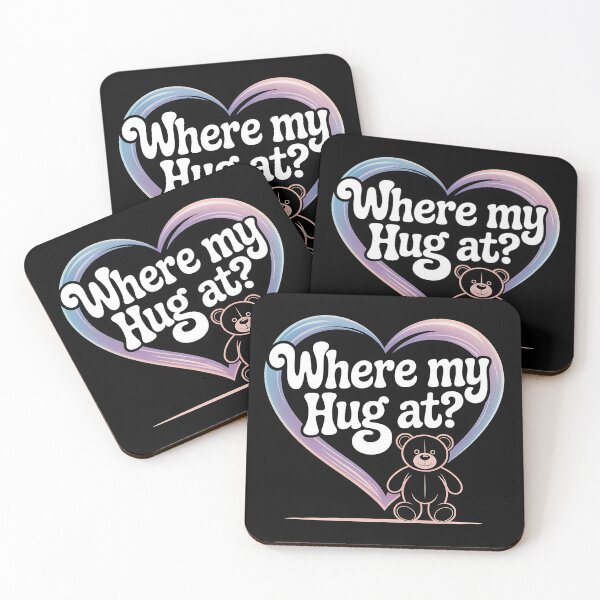 Item preview, Where My Hug At - This gift is perfect for anyone who loves cute things, enjoys hugs, and appreciates a soft, emotional aesthetic. designed and sold by ZyziowskyArt.