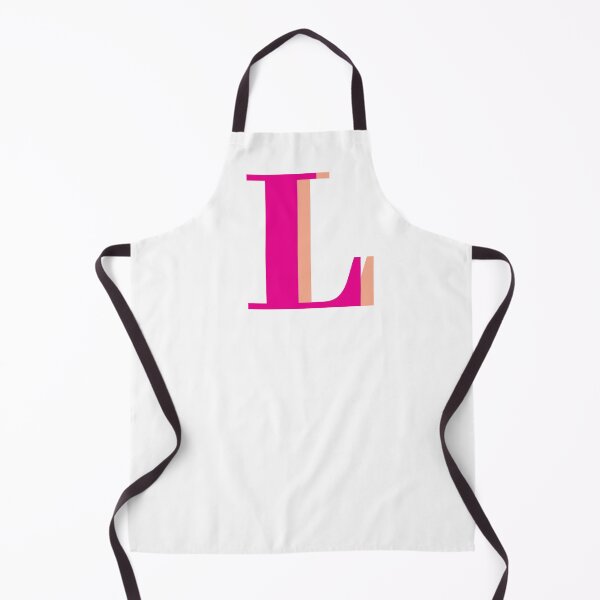 Item preview, Letter L in hot pink – Cute Alphabet Initial Monogram Design designed and sold by Monika Howarth.