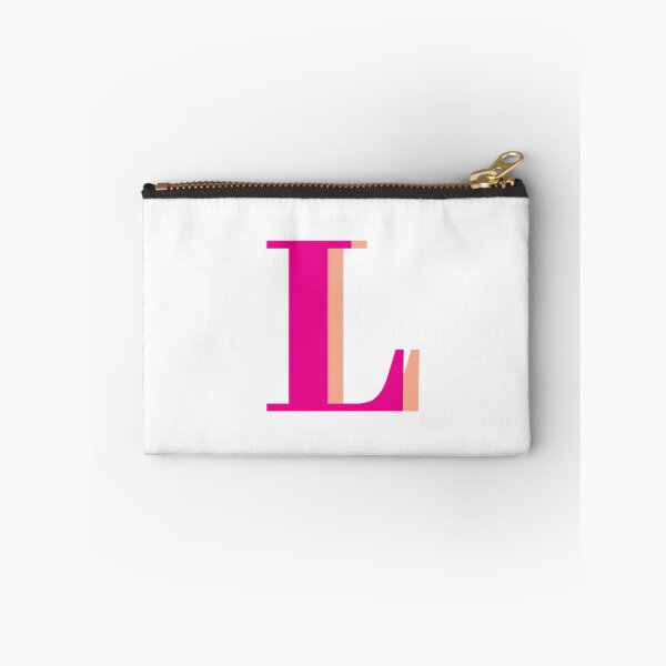 Item preview, Letter L in hot pink – Cute Alphabet Initial Monogram Design designed and sold by Monika Howarth.