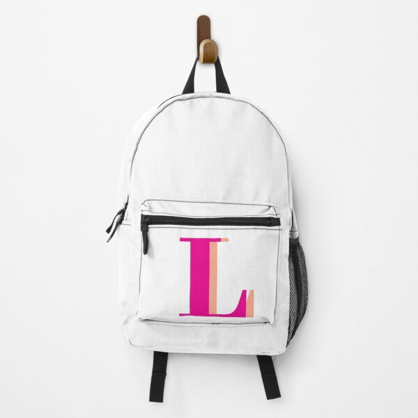 Item preview, Letter L in hot pink – Cute Alphabet Initial Monogram Design designed and sold by Monika Howarth.