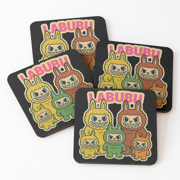 Item preview, Labubu Monster Family – Cute & Wild Bunny designed and sold by CosmicSplendor.