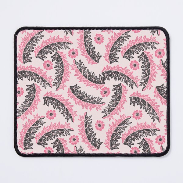 Item preview, Pink and Black Acanthus designed and sold by Farissa Designs.