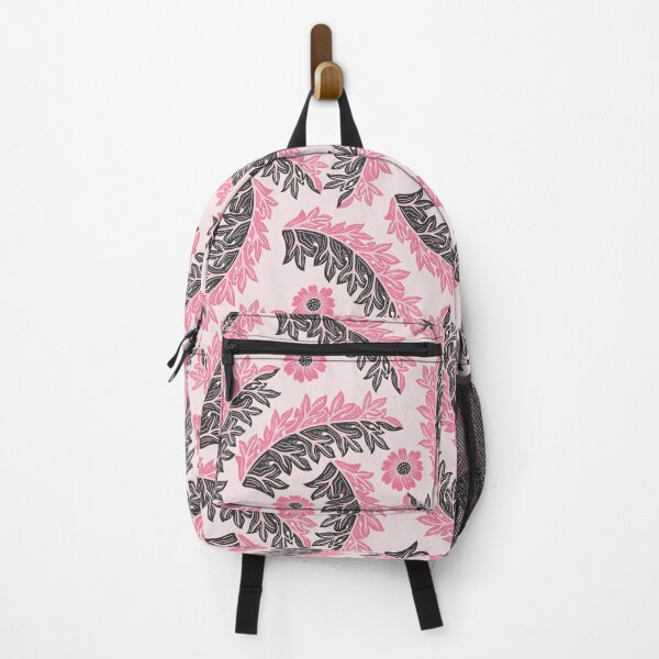 Item preview, Pink and Black Acanthus designed and sold by Farissa Designs.