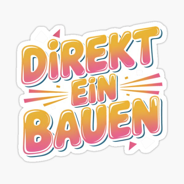 Artikel-Vorschau von Direkt ein Bauen - Deutsche Memes, designt und verkauft von LoFizzy.