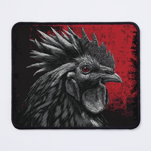Item preview, Rooster Portrait designed and sold by drizzd.