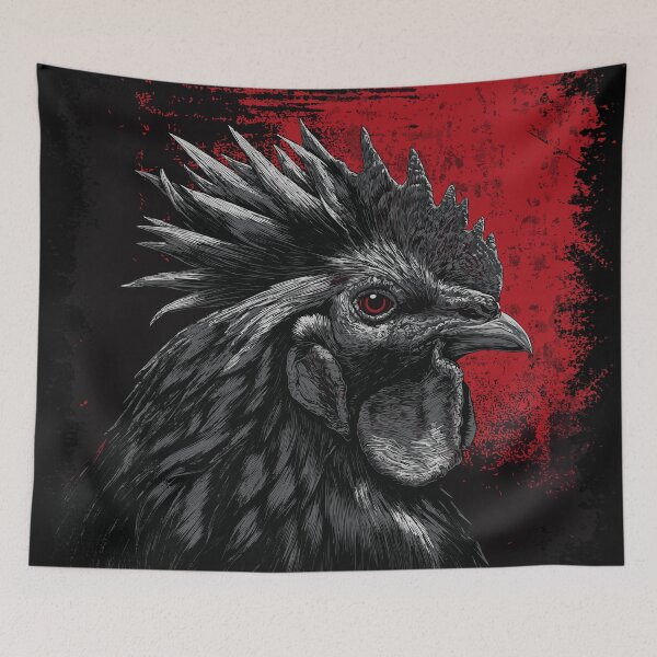 Item preview, Rooster Portrait designed and sold by drizzd.