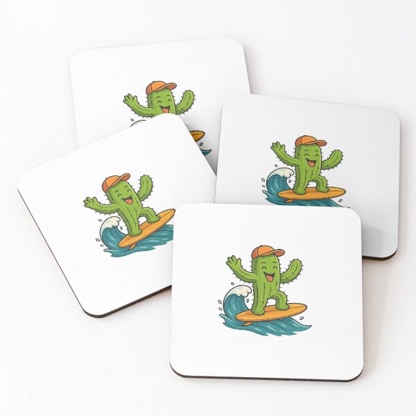 Item preview, Surfing Cactus Vibes designed and sold by Art-Tacos.