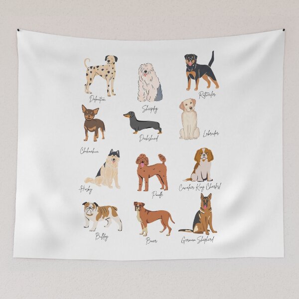 Item preview, Dog breeds designed and sold by jessicapenman.