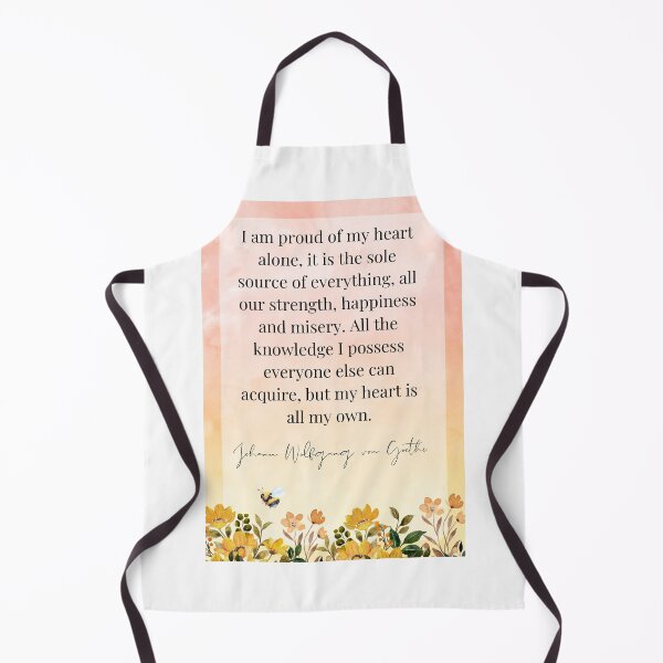 Item preview, Johann Wolfgang von Goethe quote - heart  designed and sold by MrsLanOk.