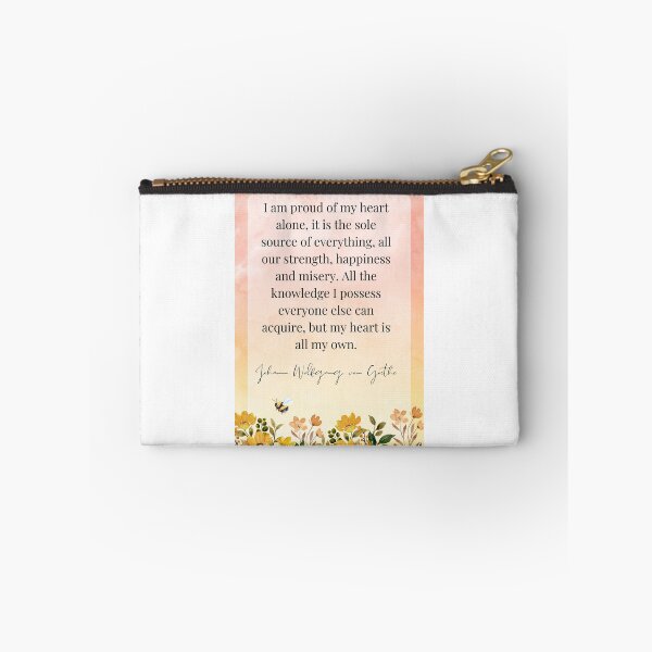 Item preview, Johann Wolfgang von Goethe quote - heart  designed and sold by MrsLanOk.