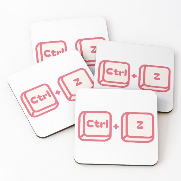 Item preview, Ctrl+Z Undo Keys designed and sold by MoodPending.