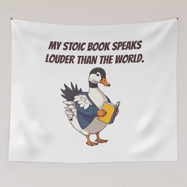Item preview, Reading A Stoic Book | Best Books on Stoicism | The Little book of Stoicism  designed and sold by LexaArtworks.