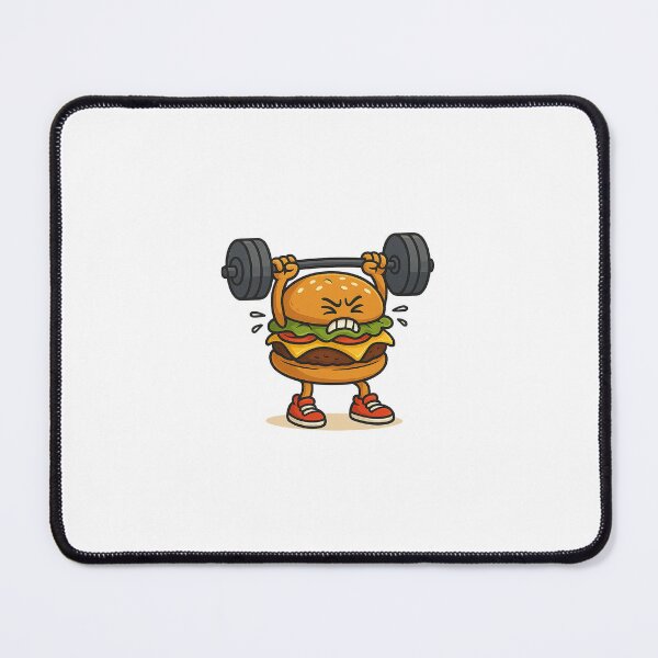 Item preview, Gym Burger Powerlift designed and sold by Art-Tacos.