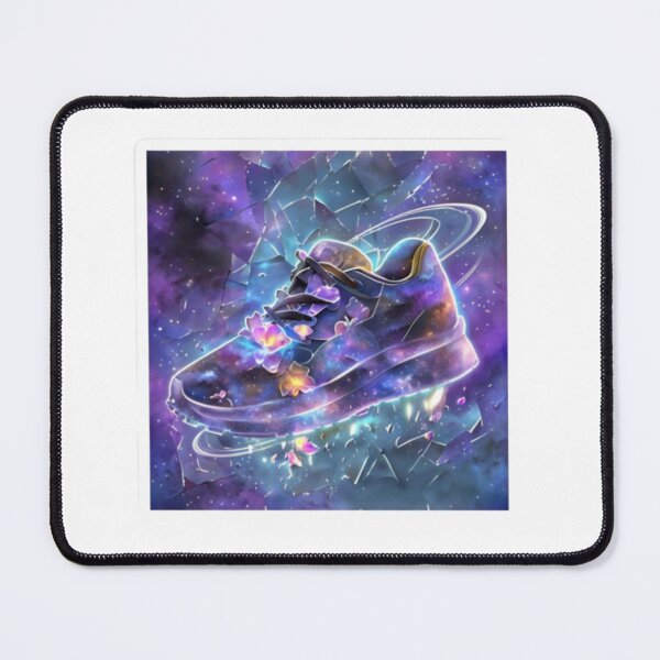 Item preview, Nebula Stride – Floral Space Sneaker Sticker Premium Cool Reloaded Trendy Best Gift designed and sold by Imaginarium of Chaos falcon88 .