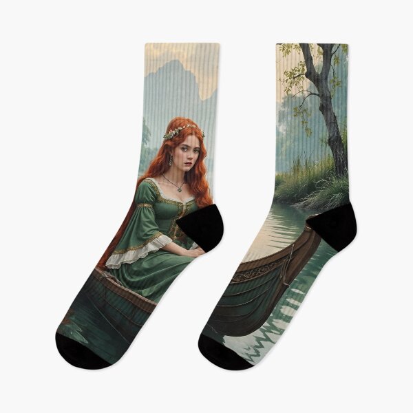 Item preview, The Lady of Shalott: Guardian of Fate and Reflection designed and sold by SoniaSarkali.
