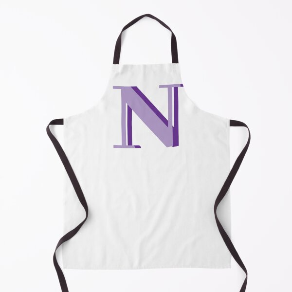 Item preview, Letter N in purple – Cute Alphabet Initial Monogram Design designed and sold by Monika Howarth.