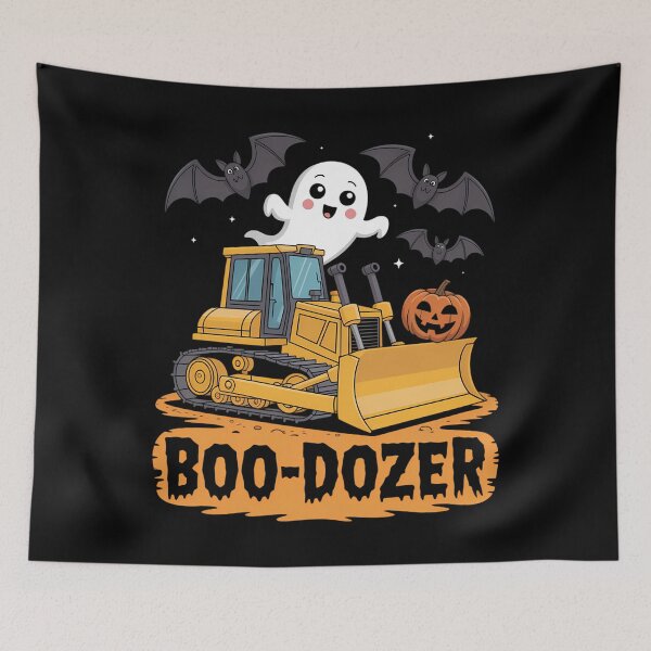 Item preview, Halloween Cute Construction Truck designed and sold by CookWorldLaughs.