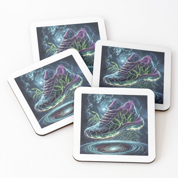Item preview, Gravity Pulse – Cosmic Sink Sneaker Art Premium Cool Reloaded Trendy Best Gift designed and sold by Imaginarium of Chaos falcon88 .