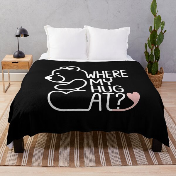 Item preview, Where My Hug At - This gift is perfect for anyone who loves cute things, enjoys hugs, and appreciates a soft, emotional aesthetic. designed and sold by ZyziowskyArt.