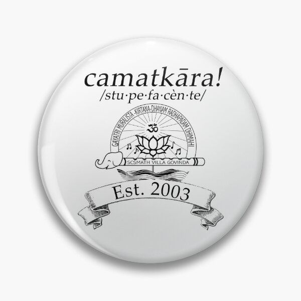 Item preview, Camatkāra (Astonishing) – Official Villa Govinda Ashram T-Shirt designed and sold by Ashram Chronicles Prod..