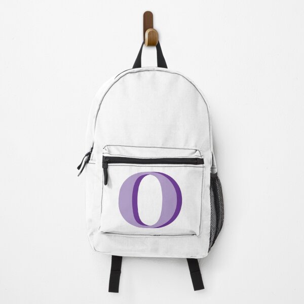 Item preview, Letter O in purple – Cute Alphabet Initial Monogram Design designed and sold by Monika Howarth.