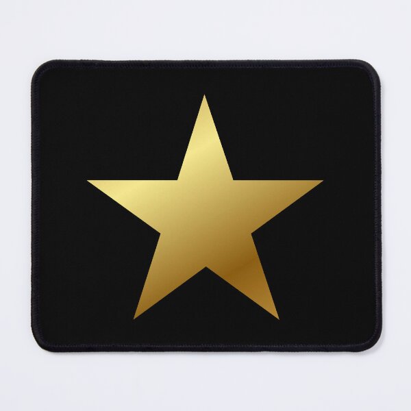 Item preview, Gold Star with Metallic Effect designed and sold by STUDIO-72.