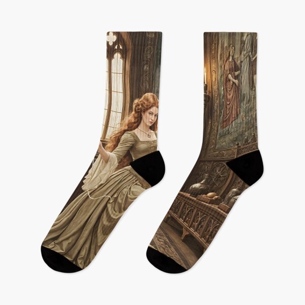 Item preview, The Lady of Shalott: Guardian of Fate and Reflection designed and sold by SoniaSarkali.