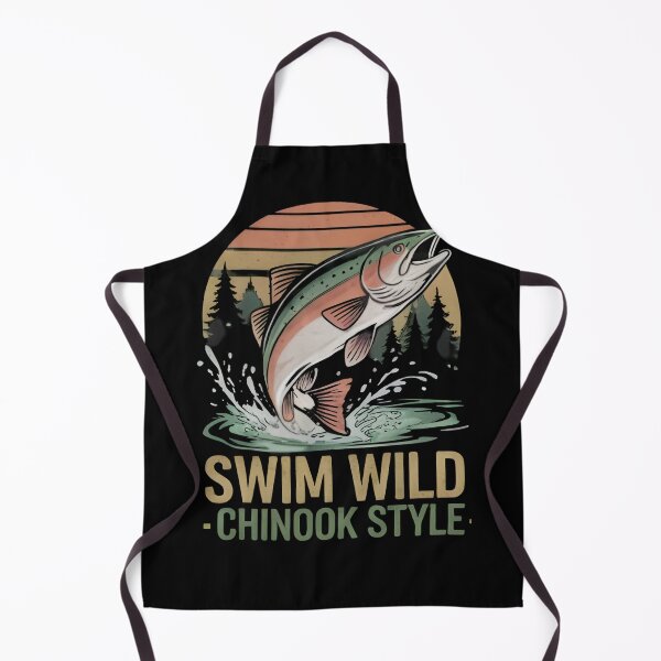 Item preview, Swim Wild – Chinook Style designed and sold by Uglyandcute.