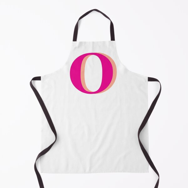 Item preview, Letter O in hot pink – Cute Alphabet Initial Monogram Design designed and sold by Monika Howarth.