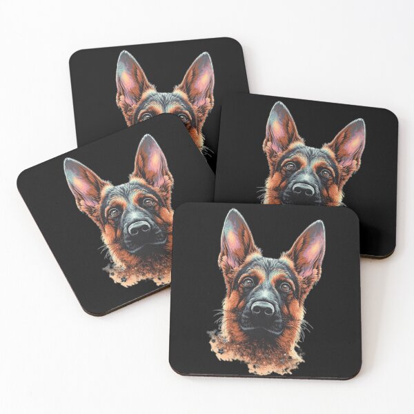 Item preview, Cachorro de pastor alemán designed and sold by RadManDesigns.