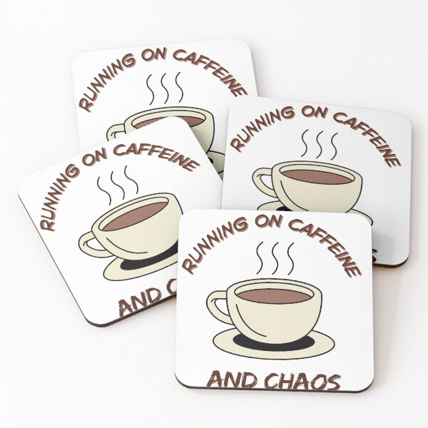 Item preview, Running On Caffeine designed and sold by Roseybeey.