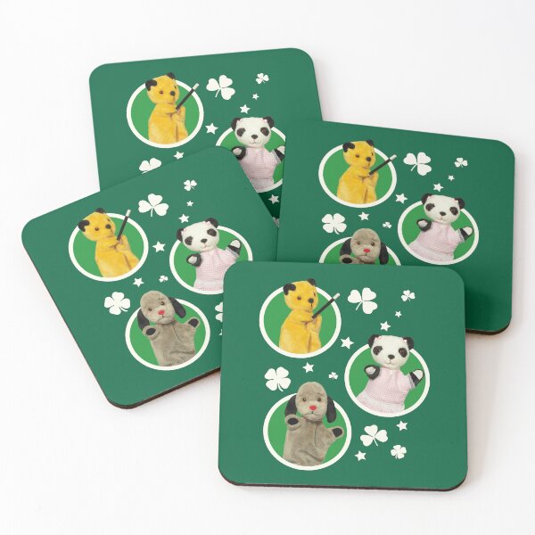 Item preview, Sooty  Sweep and Soo St Patrick's Day Clovers designed and sold by All-And-Every.