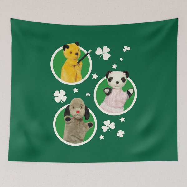 Item preview, Sooty  Sweep and Soo St Patrick's Day Clovers designed and sold by All-And-Every.