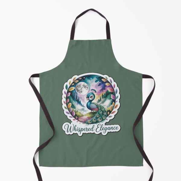 Item preview, Whimsical Autumn Forest Night with Elegant Peacock Sticker Design designed and sold by Nuist25.