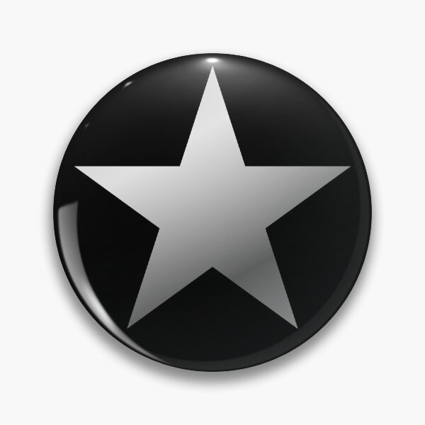 Item preview, Silver Star with Metallic Effect designed and sold by STUDIO-72.