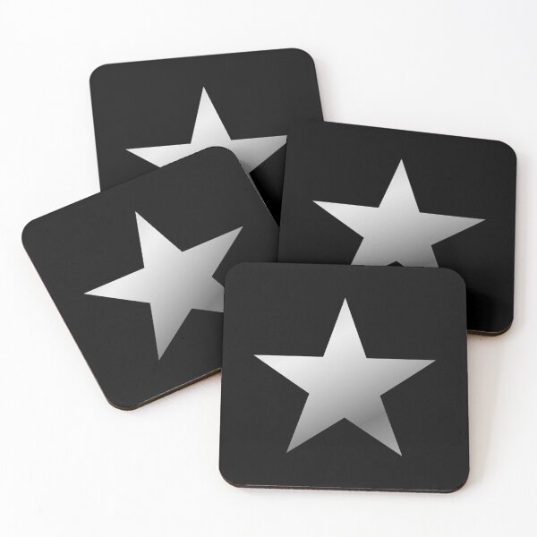 Item preview, Silver Star with Metallic Effect designed and sold by STUDIO-72.